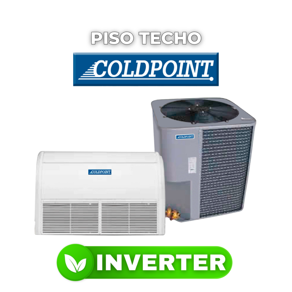 Piso Techo Coldpoint Inverter Frío/Calor 48,000 Btu/h | Colding