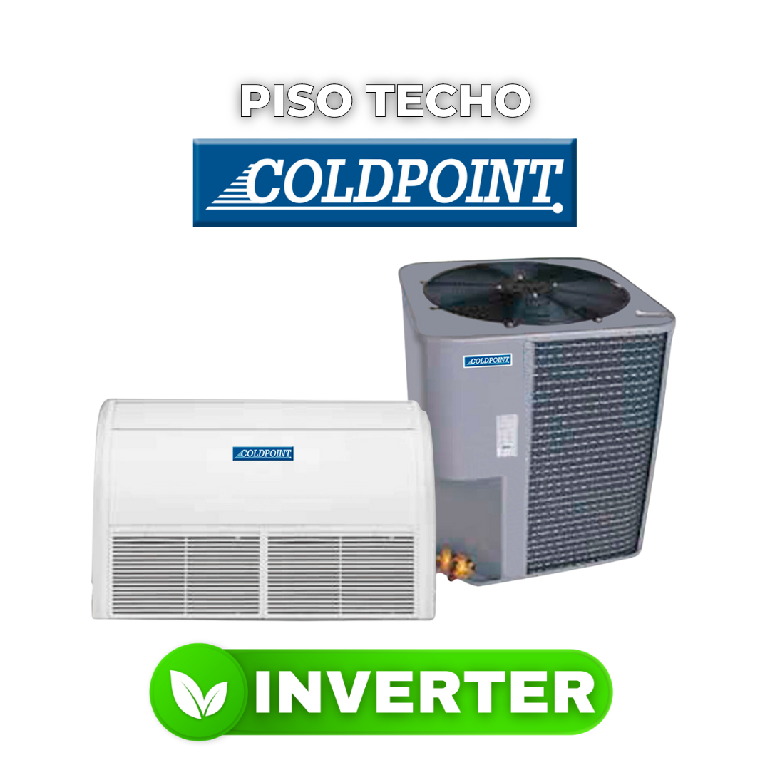Piso Techo Coldpoint Inverter Frío/Calor 48,000 Btu/h | Colding